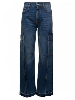 Stella McCartney - Blue Wide Leg Jeans