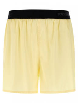 Tom Ford - Yellow Silk shorts