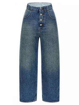 MM6 Maison Margiela - Light Blue Straight leg jeans