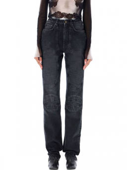Jean Paul Gaultier - Black Lace-Up Jeans