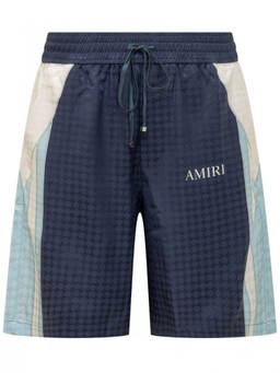 Amiri - Blue Logo Shorts