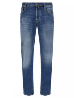 Jacob Cohen - Blue Regular Mid Rise Jeans