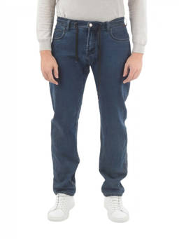 Corneliani - Blue Mid Rise Jeans