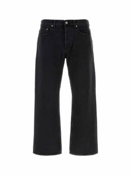 Golden Goose - Black Straight Mid Rise Jeans