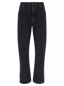 Saint Laurent - Black Mid Rise Jeans