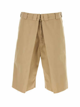 Givenchy - Cappuccino Polyester Bermuda Shorts