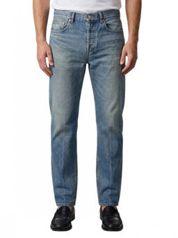 Saint Laurent - Blue Tapered Mid Rise Jeans