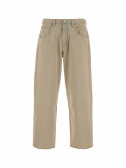 AGOLDE - Beige Mid Rise Jeans