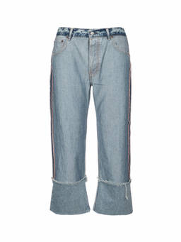 Acne Studios - Blue Straight Mid Rise Jeans