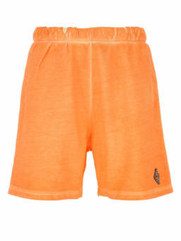 Marcelo Burlon - Orange Cotton Bermuda Shorts