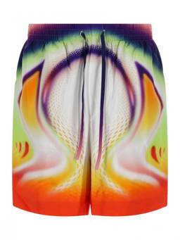 Casablanca - Multicolor Abstract Shorts