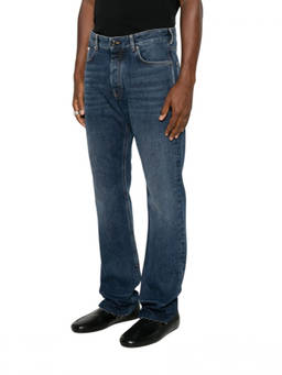 Givenchy - Blue Solid Regular Jeans