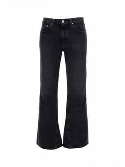AGOLDE - Black Wide Leg Jeans