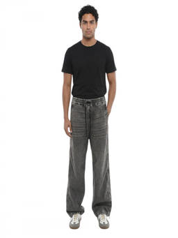 Diesel - Black Drawstring Jeans