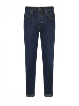 Dondup - Blue Straight Mid Rise Jeans