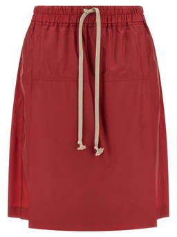 Rick Owens - Red Moncler Rick Owens Shorts