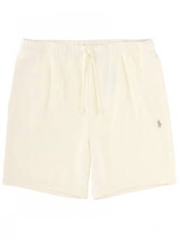POLO RALPH LAUREN - RALPH LAUREN Light Beige Logo Shorts