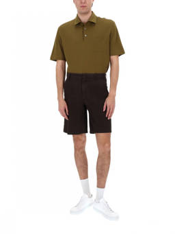 Zegna - Brown Solid Shorts