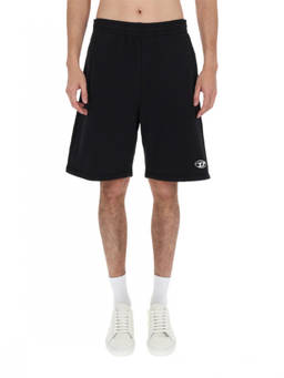 Diesel - Black Logo Shorts