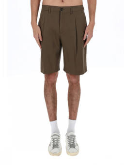 Golden Goose - Green Solid Shorts