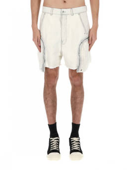 Rick Owens - White Solid Shorts