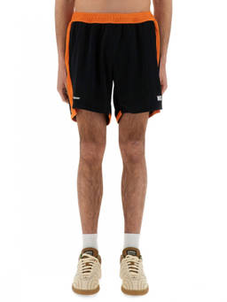 Wales Bonner - Black Color Block Shorts