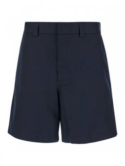Gucci - Dark Blue Cotton Bermuda Shorts