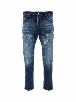 Dsquared2 - Blue Cotton Denim Jeans