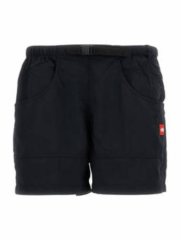The North Face - Black Regular Logo Shorts