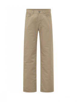 JW Anderson - Beige Mid Rise Jeans