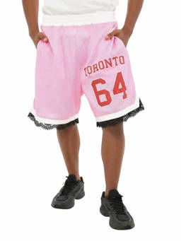 Dsquared2 - Pink Loose Graphic Shorts