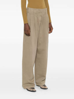 Golden Goose - Beige Wide Leg Trouser