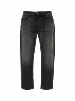 Pt Torino - Black Mid Rise Jeans