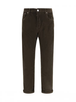 Pt Torino - Dark Brown Corduroy Jeans