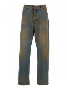 JACQUEMUS - Light Blue Straight Jeans