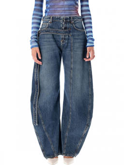 Jean Paul Gaultier - Blue Wide-Leg Jeans