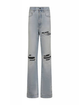 Amiri - Light Blue Straight Flare Jeans