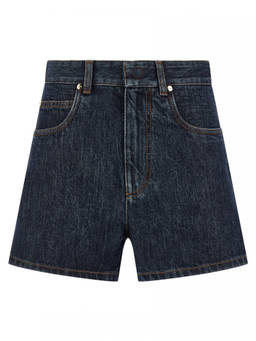 Fendi - Blue FF padded shorts