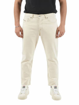 Diesel - White Straight Solid Jeans