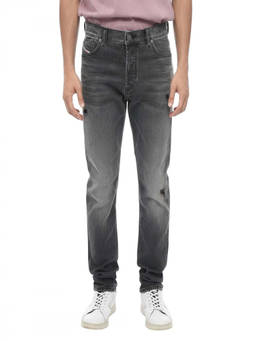 Diesel - Black Mid Rise Jeans