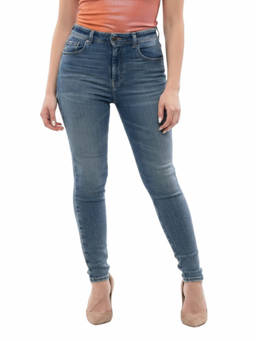 Diesel - Blue Skinny High Rise Jeans