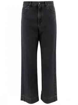 Chloe - Dark Grey Relaxed High Rise Jeans