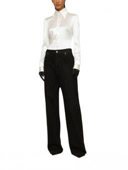 Dolce&Gabbana - Black Boyfriend High Rise Jeans