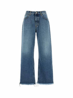 Alessandra Rich - Denim Low Waist Jeans