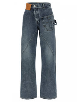 JW Anderson - Blue Twisted Workwear jeans