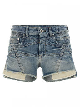 Rick Owens - Blue Lana Cut Offs shorts