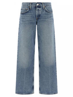AGOLDE - Light Blue Low Rise Loose jeans