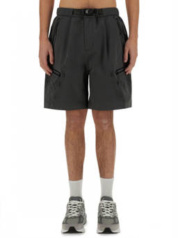 ALPHA INDUSTRIES - Grey Laser Cut Shorts