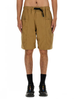 South2 West8 - Brown Solid Shorts