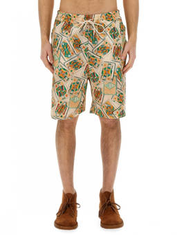 Drole De Monsieur - Multicolor Printed Shorts